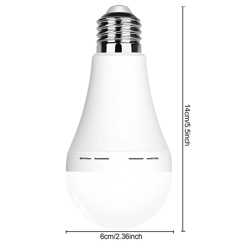 Rechargeable Emergency LED Light Bulbs, E27