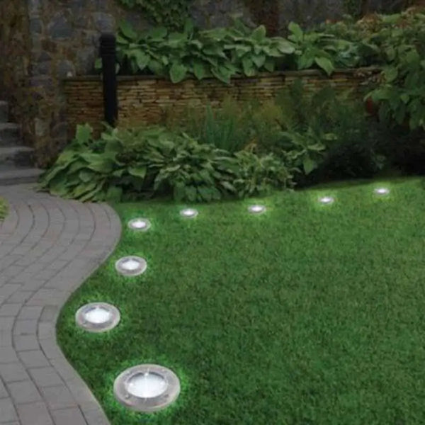 Solar Garden Disk Light